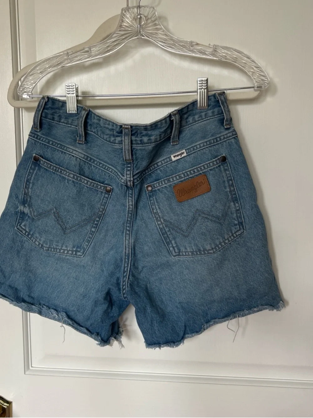 Wrangler Light Blue Denim Jean Shorts - Picture 4 of 4